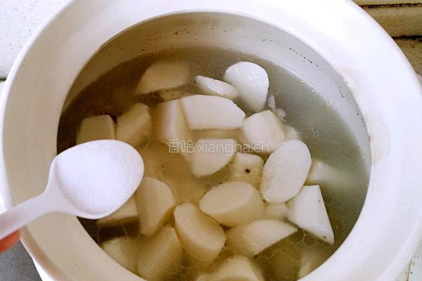 排骨山药汤的做法图解9