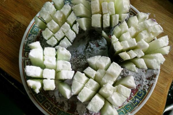 菊花茄子的做法图解5
