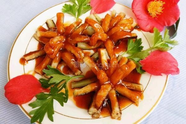 菊花茄子的做法图解9