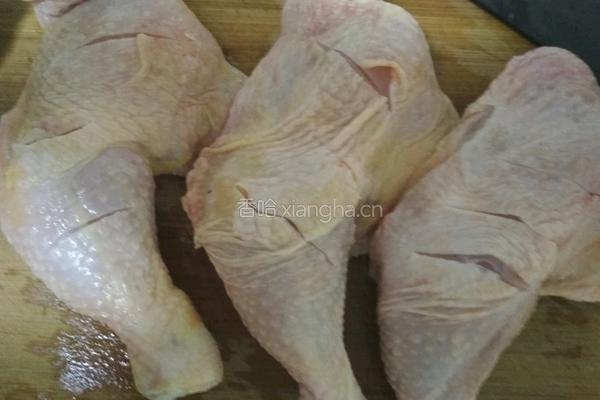 家常烧鸡腿的做法图解1