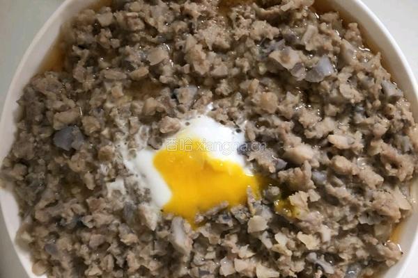 莲藕马蹄蒸猪肉的做法图解4
