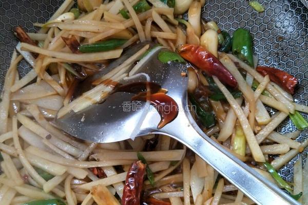 酸辣土豆丝的做法图解5