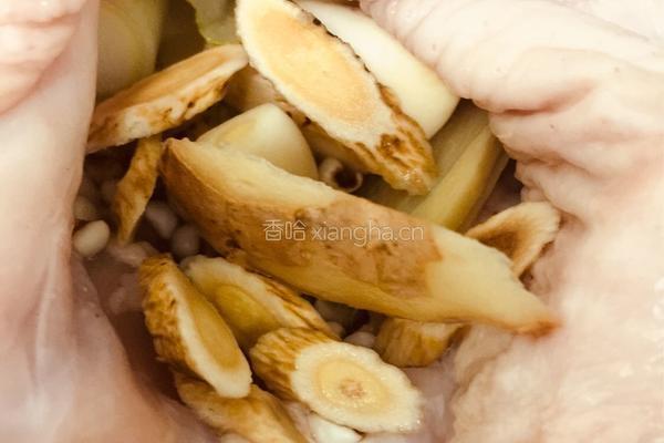 人参鸡~~一鸡三吃的做法图解4