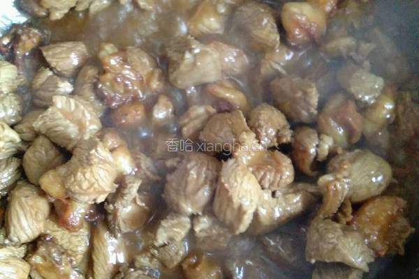 羊肉闷饼子的做法图解5