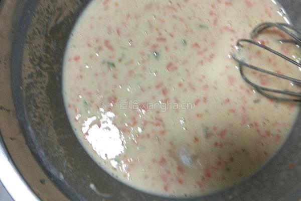 鸡蛋胡萝卜饼的做法图解6