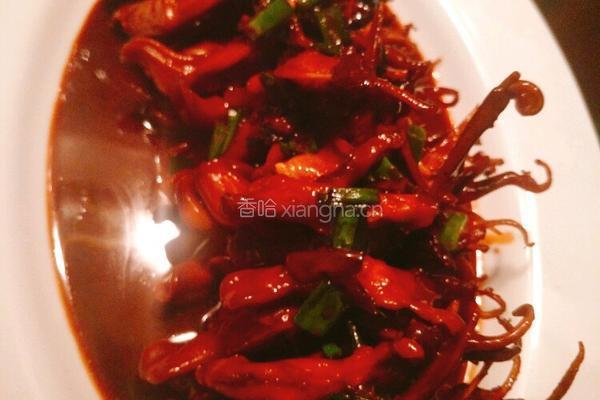 红烧鸭舌的做法图解8
