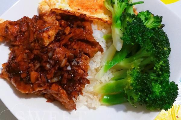 懒人版蒜汁猪肉饭的做法图解11