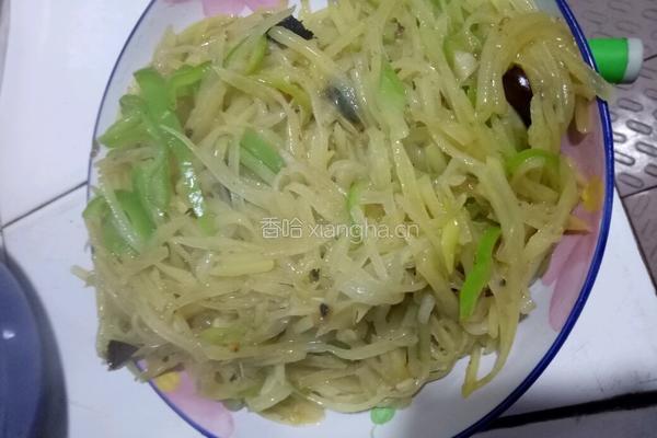 酸辣土豆丝(居家版