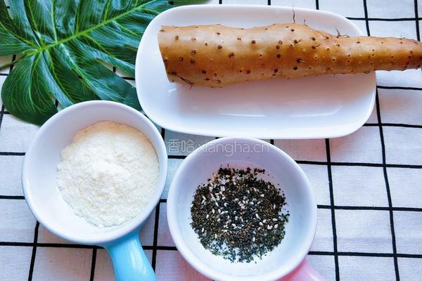卡通山药饼的做法图解1