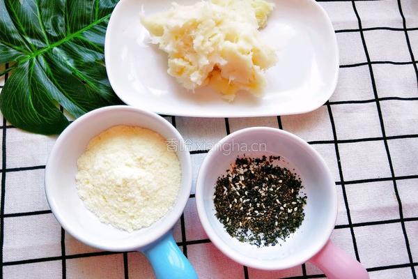 卡通山药饼的做法图解3