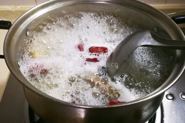 红枣大米山芋干粥的做法图解13