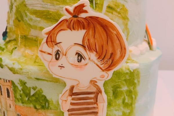 奶油霜转印的做法图解5