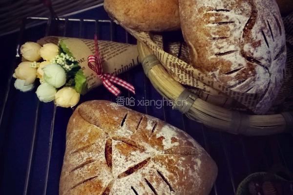 绿豆麻薯奶酪黑麦包的做法图解17