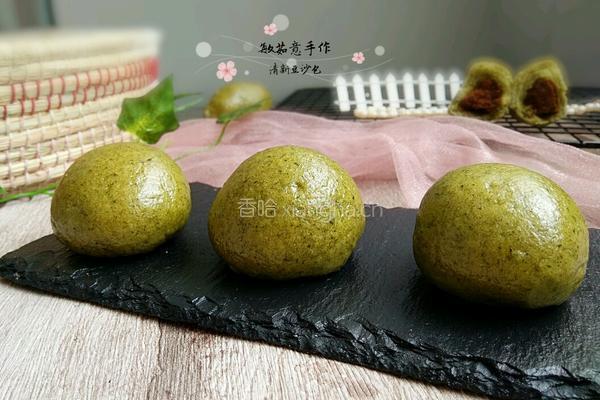 清新豆沙包的做法图解17
