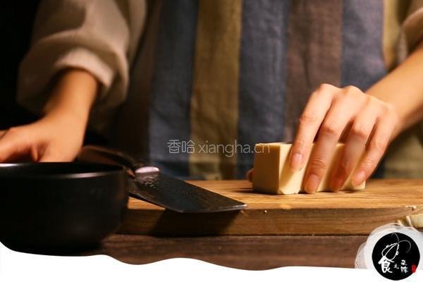 豆腐肉末羹的做法图解2