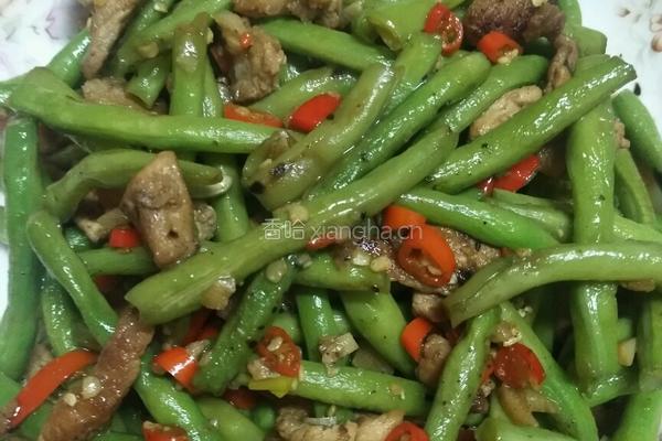 瘦肉炒豆角的做法图解10