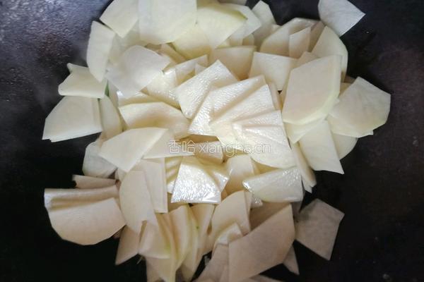 炒土豆片的做法图解4
