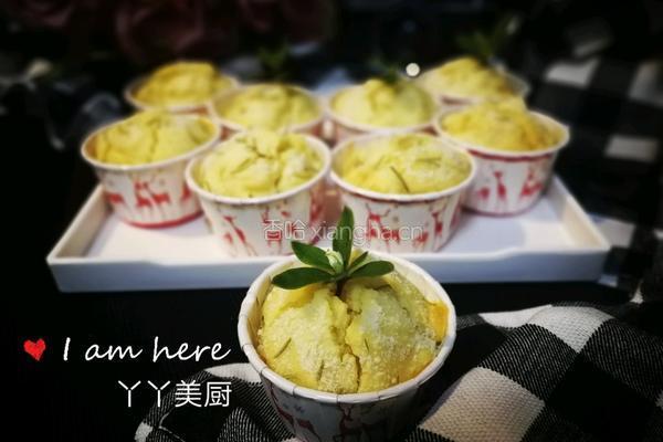 酸奶梨子小纸杯蛋糕的做法图解13