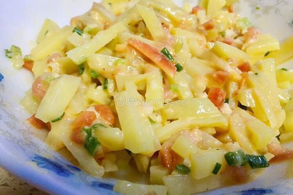 海藻肉沫土豆心的做法图解11
