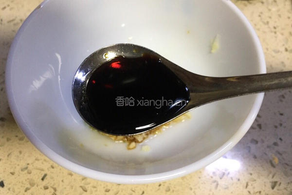 ~蚝油蒜泥田野油菜花的做法图解8