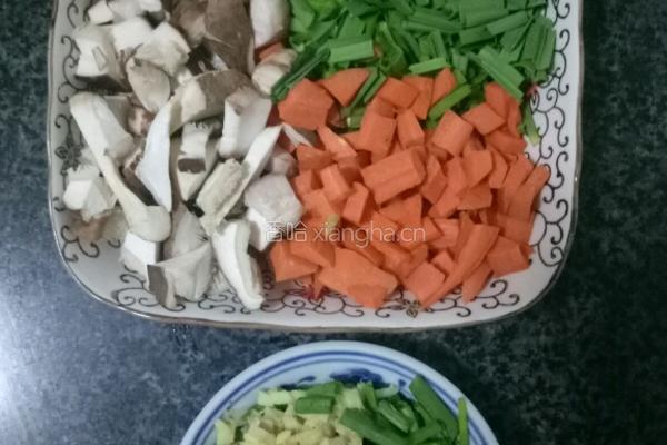 鸡蛋炒饼的做法图解1