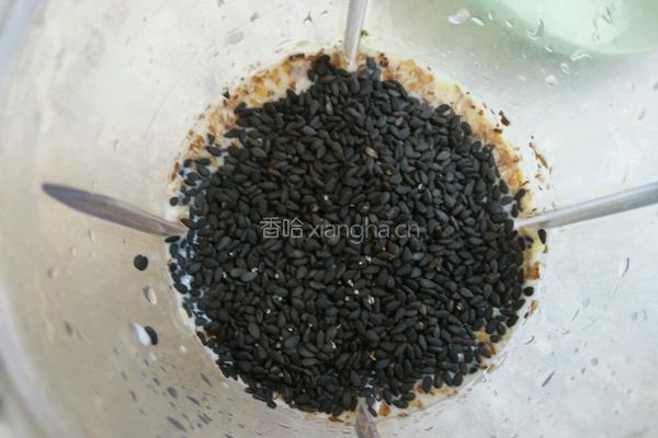 黑芝麻核桃乳的做法图解8