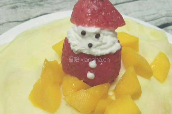 草莓圣诞老人的做法图解5