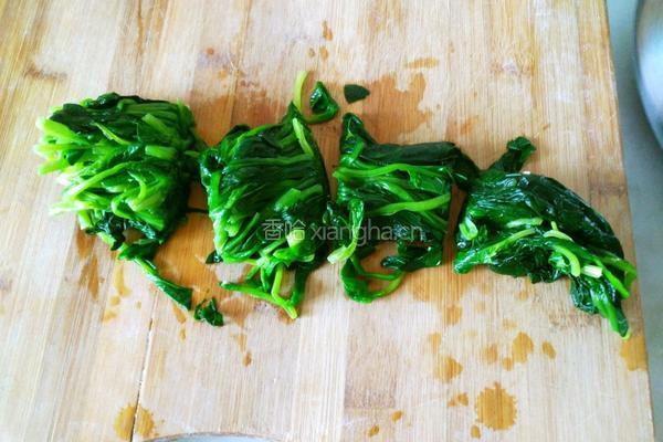 菠菜拌豆皮的做法图解4