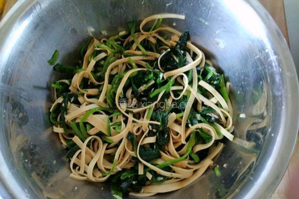 菠菜拌豆皮的做法图解15