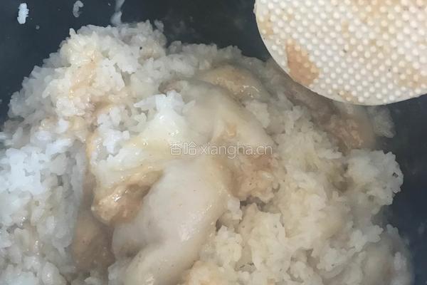 元宵焖米饭的做法图解4
