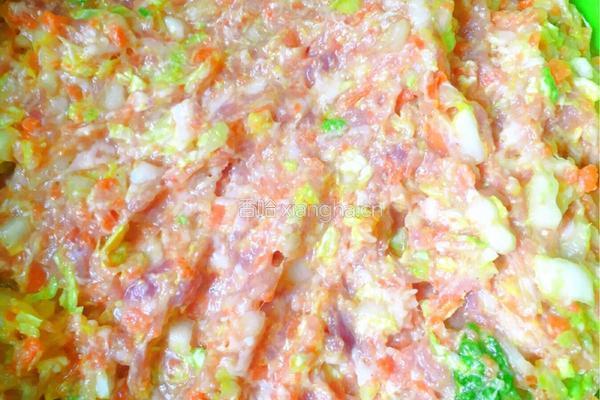 白菜肉馅水饺的做法图解7