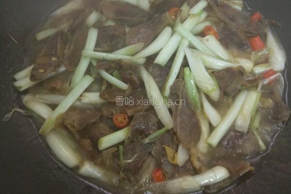 荞头炒腊肠的做法图解8