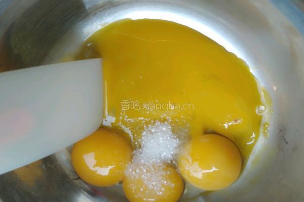千叶纹戚风蛋糕的做法图解1