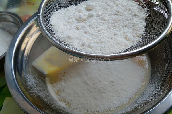 千叶纹戚风蛋糕的做法图解4