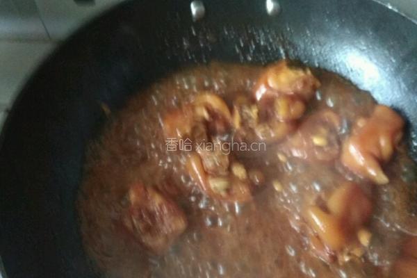 黄豆炖猪蹄的做法图解6