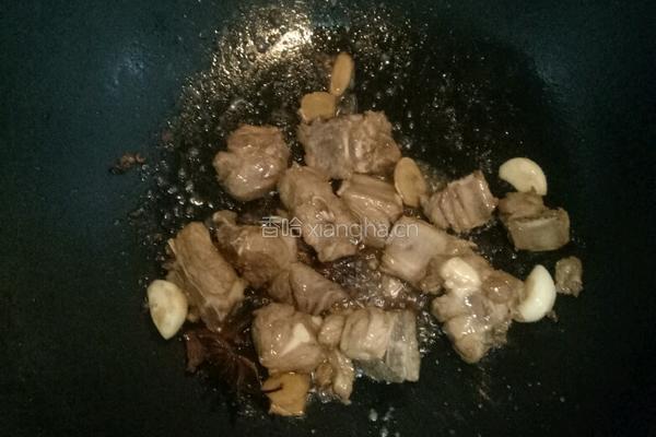 萝卜烧排骨的做法图解6