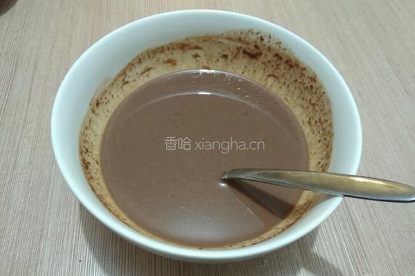 巧克力海绵小蛋糕的做法图解5