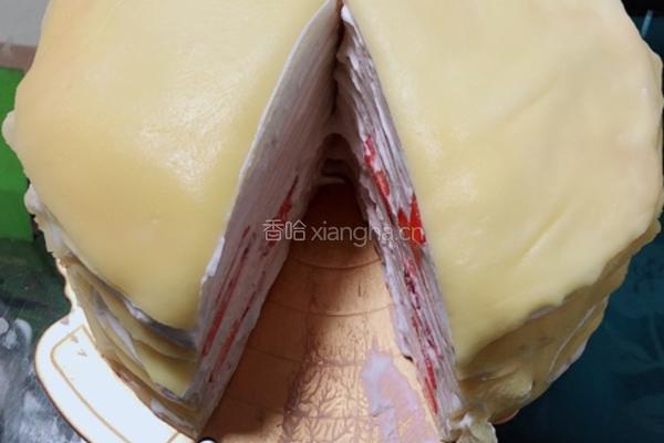 草莓?千层蛋糕的做法图解7