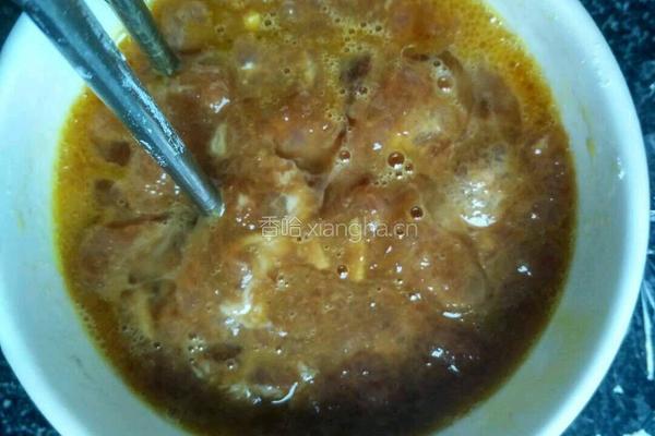 鸡蛋肉末蒸面的做法图解3
