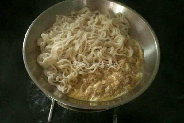 鸡蛋肉末蒸面的做法图解5