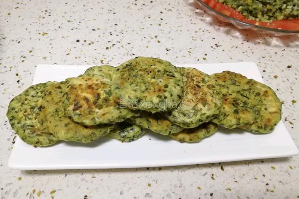 香脆美味菠菜饼的做法图解11