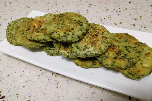 香脆美味菠菜饼的做法图解12