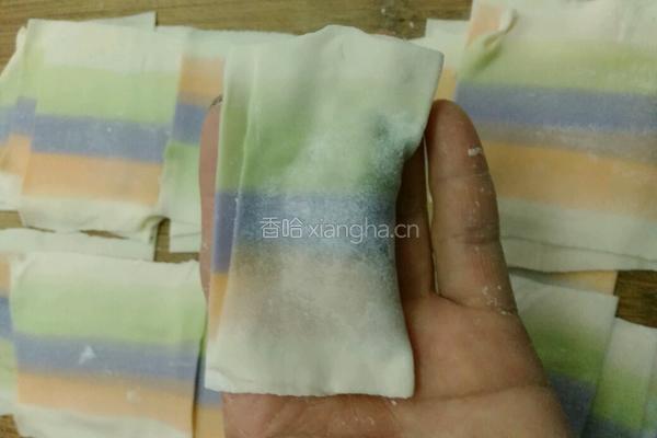 彩色馄炖的做法图解12