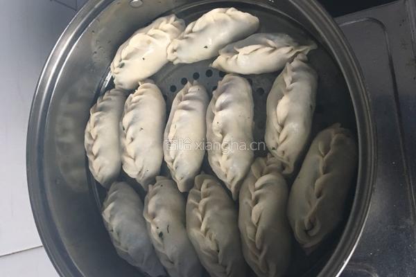 荠菜蒸饺的做法图解8