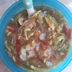 虾仁蛋饼面的做法[图]