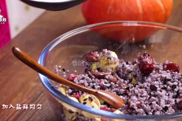 韩式南瓜黏米饭的做法图解4