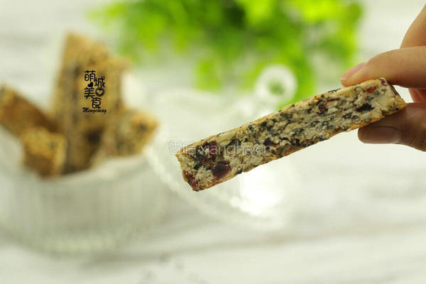 饿货，来一条0热量自制燕麦能量棒的做法图解12