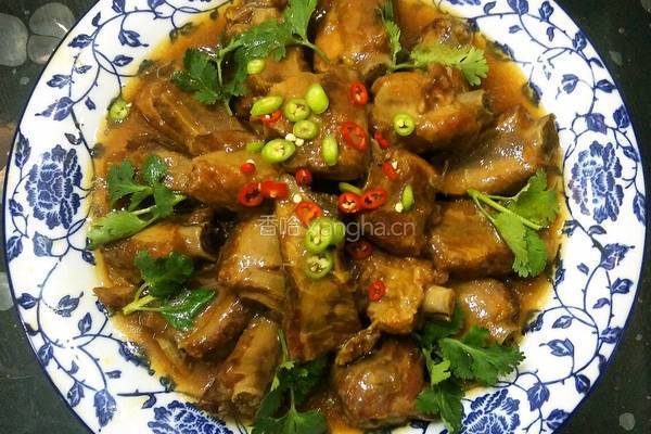 鲁菜大师蒋家常菜酱烧排骨的做法图解6