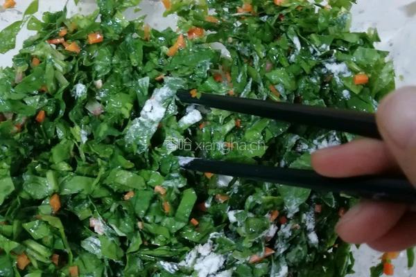 胡萝卜菠菜营养疙瘩餐的做法图解4