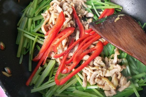 芹菜肉丝的做法图解12